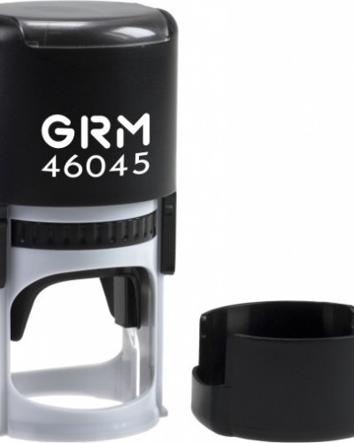 GRM 46045 plus COMPACT Оснастка для печати в боксе с микротекстовой подушкой д.45мм