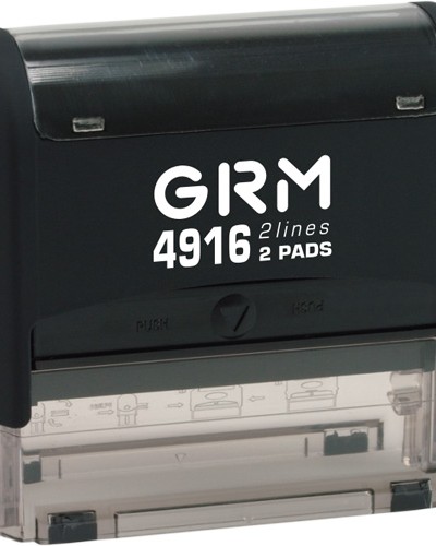 GRM 4916 2 Pads оснастка для штампа 69*10 мм