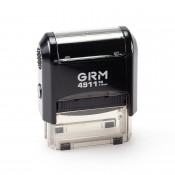 GRM 4911_P3  для штампа 38х14мм Глянец чёрный