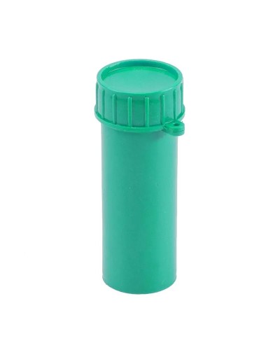 ТУБУС (пенал) для ключей пластиковый, 40х110 мм, цвет зелёный